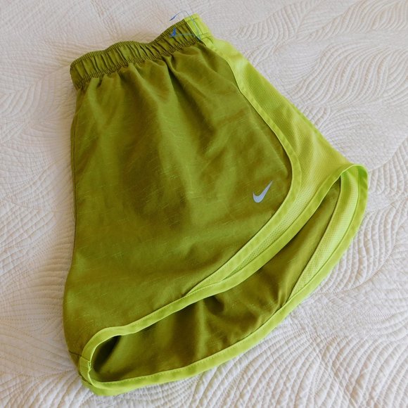 NWOT Nike Tempo Dri-Fit brief lined mesh panel green athletic running shorts XL - Picture 15 of 16